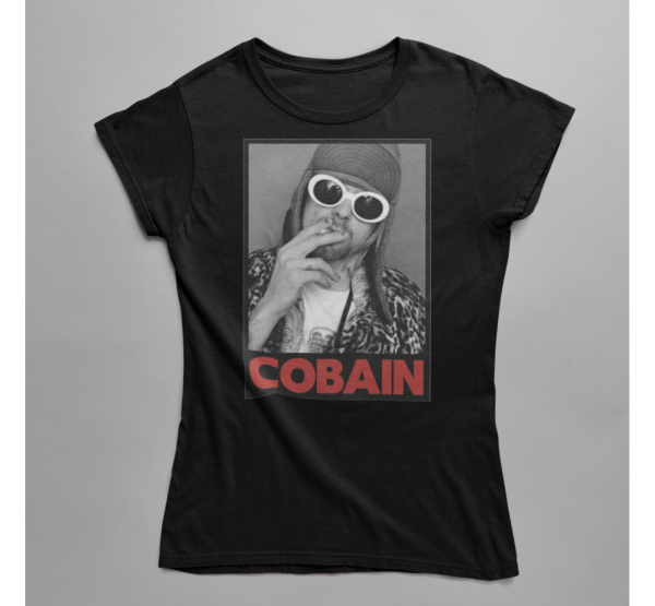 Cobain Poster Girly Cobain Poster Girly